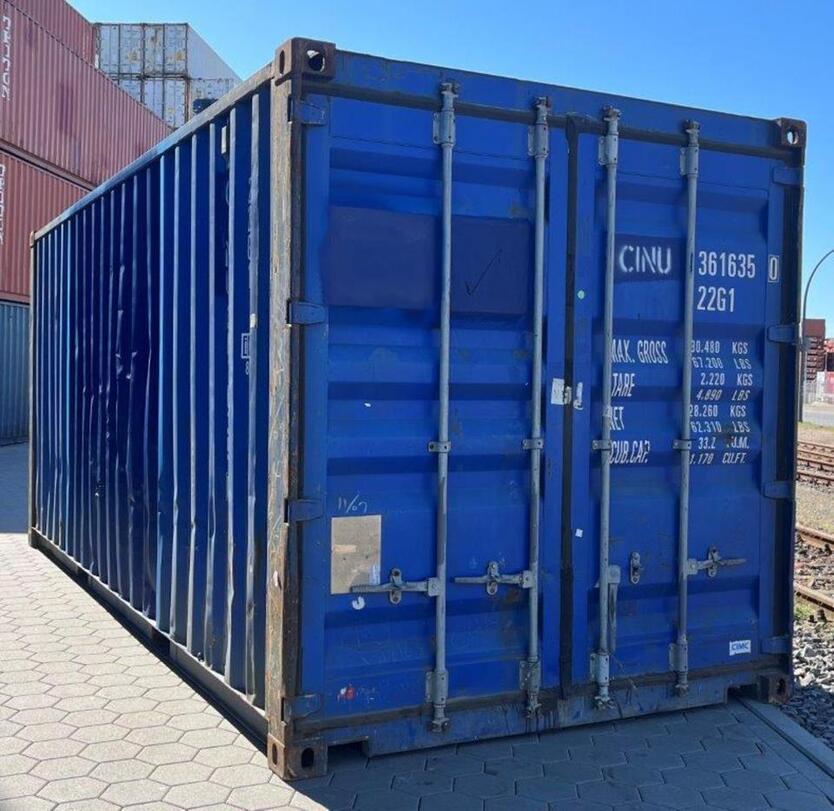 20' DV Seecontainer Lagercontainer 8'6 gebraucht in Ulm