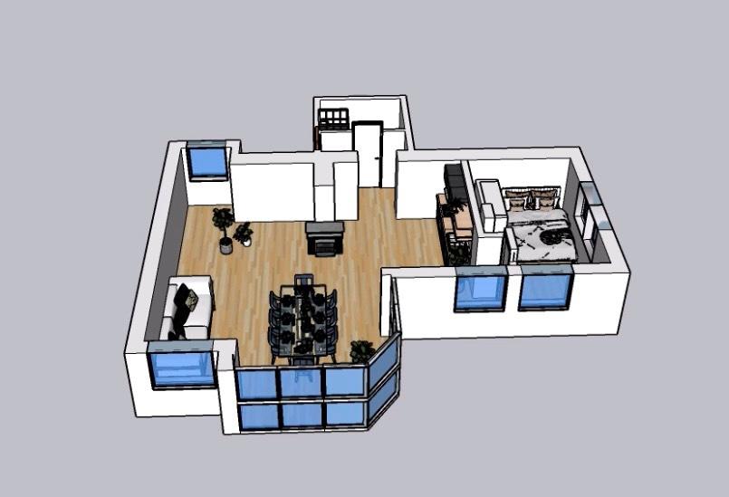 Etagenwohnung Westerkappeln - 2 Zimmer, 84 m&sup2;, 810&euro; | Angebot:26273900