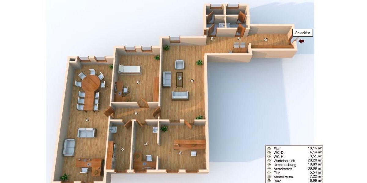 Gewerbeobjekt Bad Laasphe - 1.100&euro; | Angebot:26678772