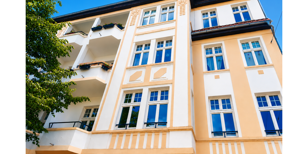 Etagenwohnung Magdeburg Stadtfeld Ost - 2 Zimmer, 46 m&sup2;, 509&euro; | Angebot:26738461