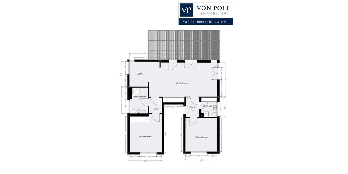 Etagenwohnung Berlin / Mahlsdorf Mahlsdorf - 3 Zimmer, 104 m&sup2;, 1.900&euro; | Angebot:26162032
