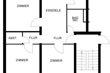 Wohnung Bremerhaven Leherheide - 3 Zimmer, 69 m&sup2;, 445&euro; | Angebot:25293863