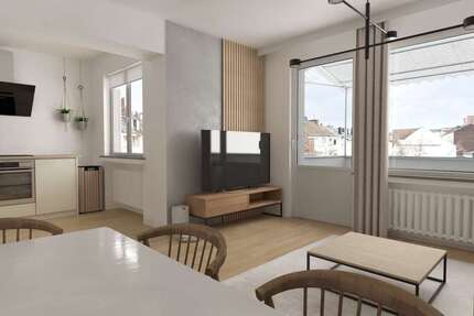 Wohnung Düsseldorf Düsseltal - 3 Zimmer, 80 m&sup2;, 1.890&euro; | Angebot:27233361