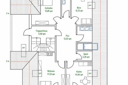 Wohnung Iphofen - 3 Zimmer, 82 m&sup2;, 800&euro; | Angebot:26612632