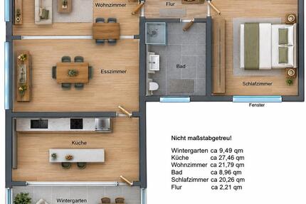 Wohnung Bad Driburg - 3 Zimmer, 85 m&sup2;, 600&euro; | Angebot:27580936