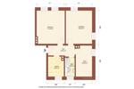Erdgeschoßwohnung Zittau - 3 Zimmer, 60 m&sup2;, 377&euro; | Angebot:26364563