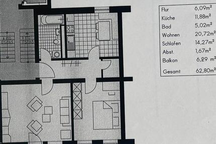 Wohnung Sonneberg - 2 Zimmer, 63 m&sup2;, 540&euro; | Angebot:26446718