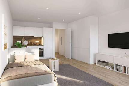 Wohnung zum Mieten in Erlangen 632,40 € 39.12 m² 1 zimmer