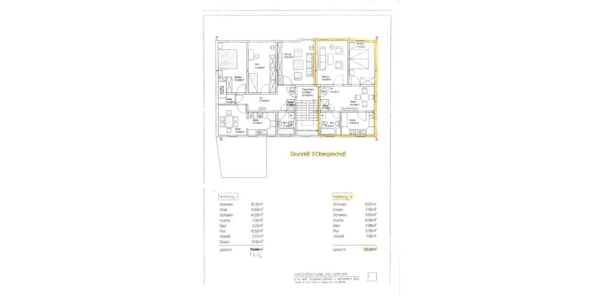 Etagenwohnung Ellrich - 2 Zimmer, 53 m&sup2;, 319&euro; | Angebot:26127249