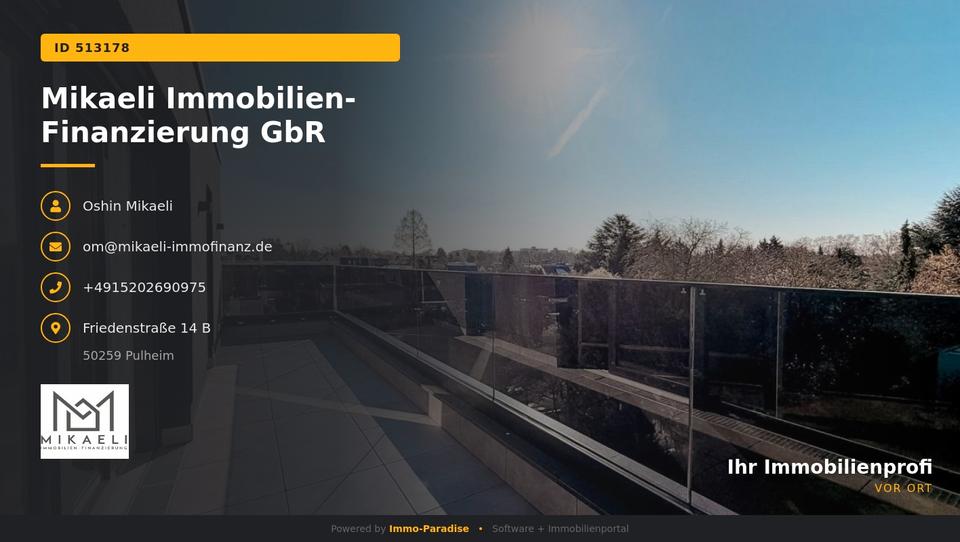 Einfamilienhaus Köln Lindenthal - 2 Zimmer, 77 m&sup2;, 1.770&euro; | Angebot:25807065