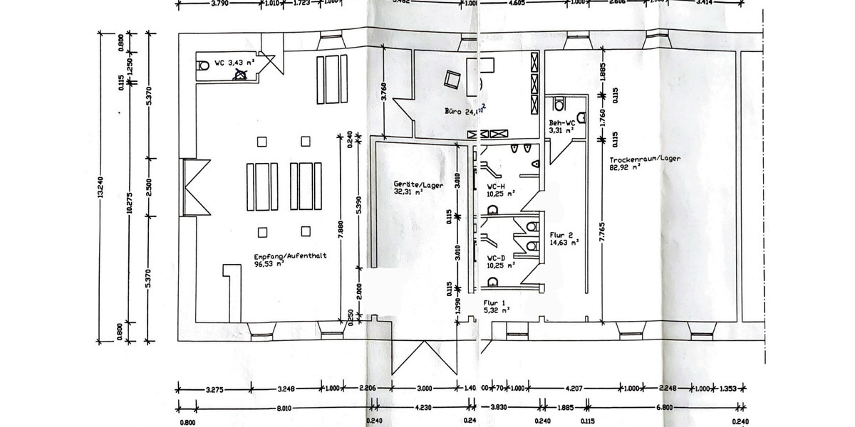 Vielseitige Gewerbe-Erdgeschlossfläche an der Diemel, Trendelburg 4 zimmer
