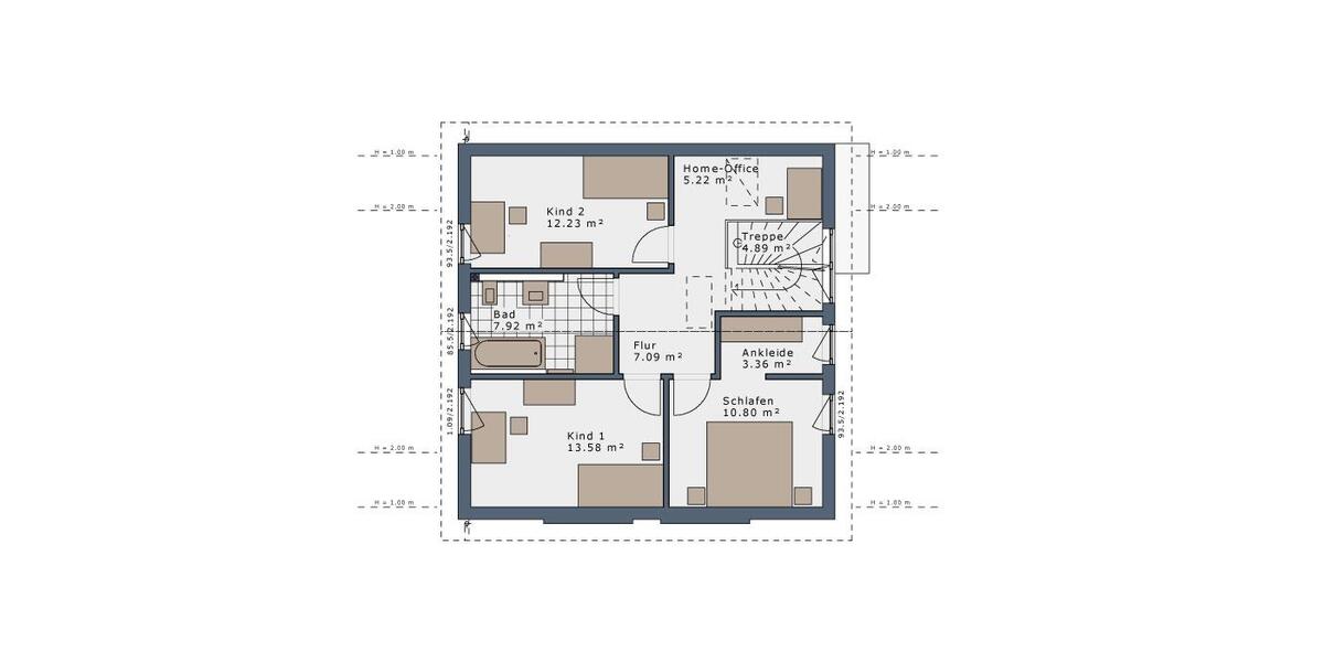Einfamilienhaus Lemgo - 4 Zimmer, 131 m&sup2;, 1.700&euro; | Angebot:26664284