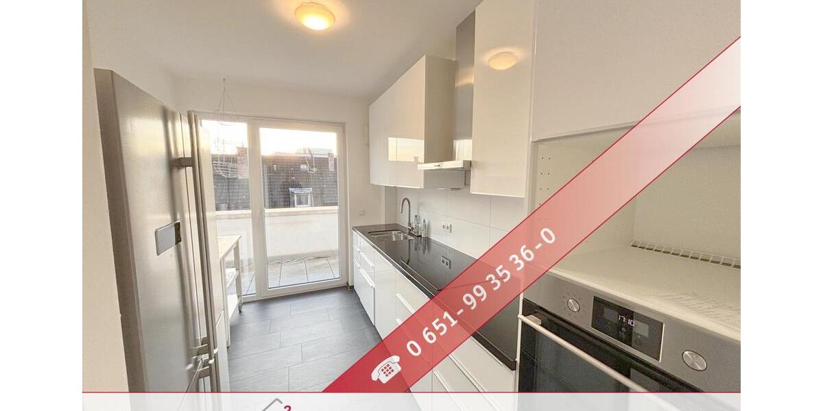 Trier- Ihr Platz zum Ankommen- stilvolle 4-Zimmer-Wohnung mit umlaufendem Balkon, EInbauküche und Tiefgaragenstellplatz auf 137 m², 4 zimmer