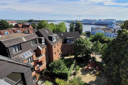 Maisonette-Wohnung mit Weserblick in Bremen-Vegesack