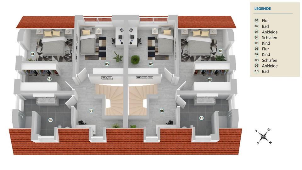 Doppelhaushälfte Hemmoor - 3 Zimmer, 101 m&sup2;, 1.200&euro; | Angebot:24560820