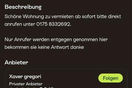 Wohnung Bochum Bochum-Mitte - 2.5 Zimmer, 55 m&sup2;, 398&euro; | Angebot:27595429