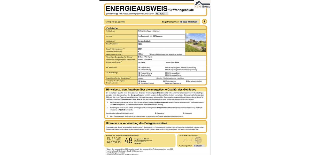 Etagenwohnung Lauenau - 2 Zimmer, 2.000 m&sup2;, 2.250&euro; | Angebot:26299802
