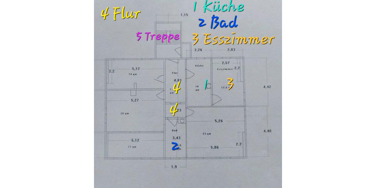 Dachgeschoßwohnung Michelstadt - 4.5 Zimmer, 108 m&sup2;, 860&euro; | Angebot:26592067
