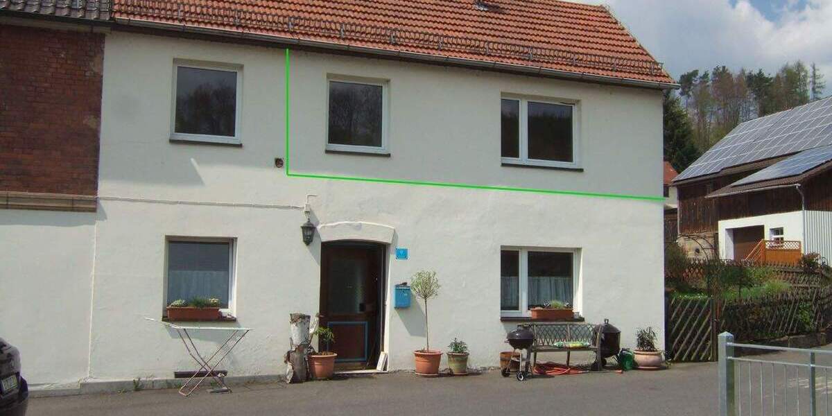 Etagenwohnung Mistelgau / Obernsees Obernsees - 2 Zimmer, 60 m&sup2;, 490&euro; | Angebot:24991038