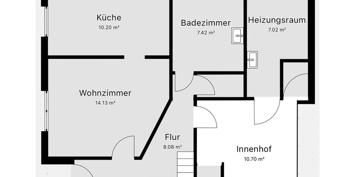Etagenwohnung Bad Königshofen im Grabfeld - 4 Zimmer, 1 m&sup2;, 850&euro; | Angebot:25162739