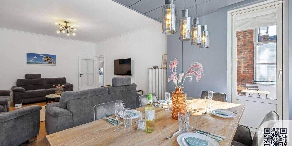 Etagenwohnung Wilhelmshaven Innenstadt - 4 Zimmer, 3.083&euro; | Angebot:25714671