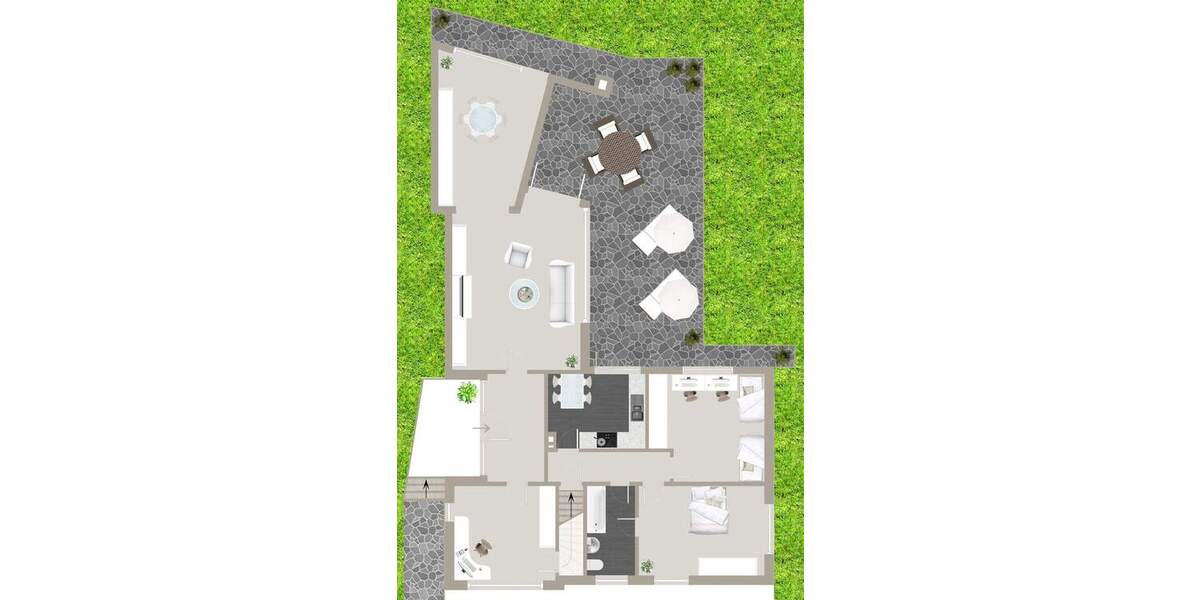 Einfamilienhaus Hamburg Rahlstedt - 5 Zimmer, 150 m&sup2;, 2.239&euro; | Angebot:26740284