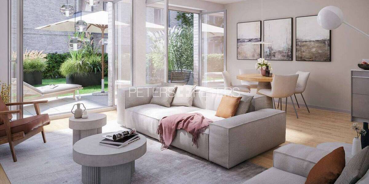 Etagenwohnung Hamburg Groß Borstel - 3 Zimmer, 89 m&sup2;, 2.199&euro; | Angebot:26596673