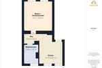 Etagenwohnung Staßfurt - 1 Zimmer, 37 m&sup2;, 270&euro; | Angebot:26692669