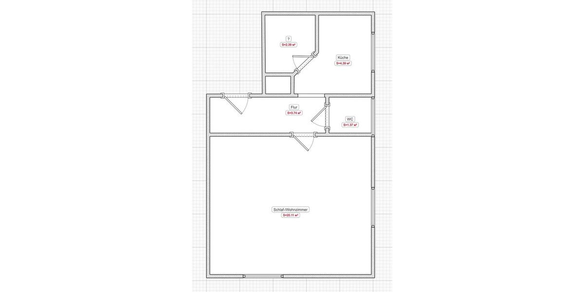 Erdgeschoßwohnung Stuttgart Stuttgart-Ost - 1 Zimmer, 32 m&sup2;, 700&euro; | Angebot:26470247