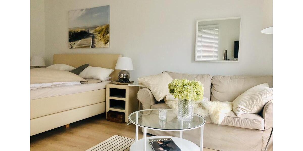 Voll möbliertes modernes Appartment mit Terrasse in Ostseenöhe 1 zimmer