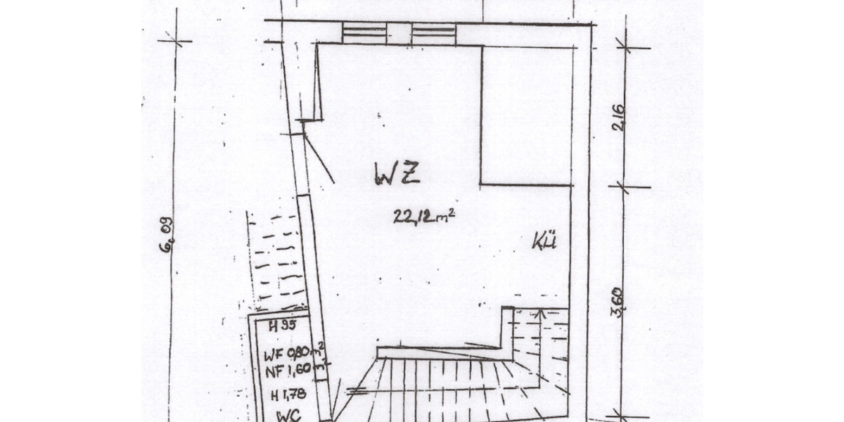 Zum 01.04.26: Kleine 3 Zimmer Wohnung für Singles oder Paare! 3 zimmer