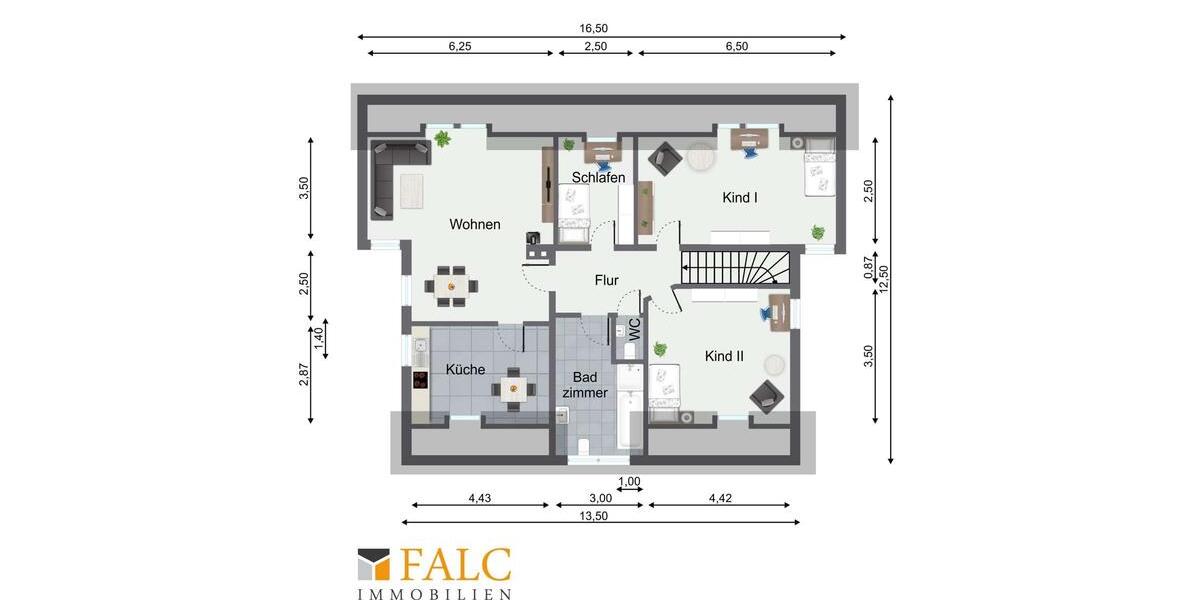 Dachgeschoßwohnung Dömitz - 4 Zimmer, 110 m&sup2;, 880&euro; | Angebot:26632663