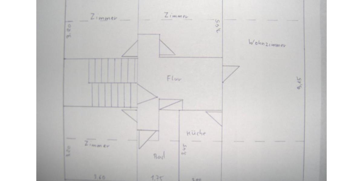 Dachgeschoßwohnung Weinheim - 4 Zimmer, 75 m&sup2;, 750&euro; | Angebot:24787179