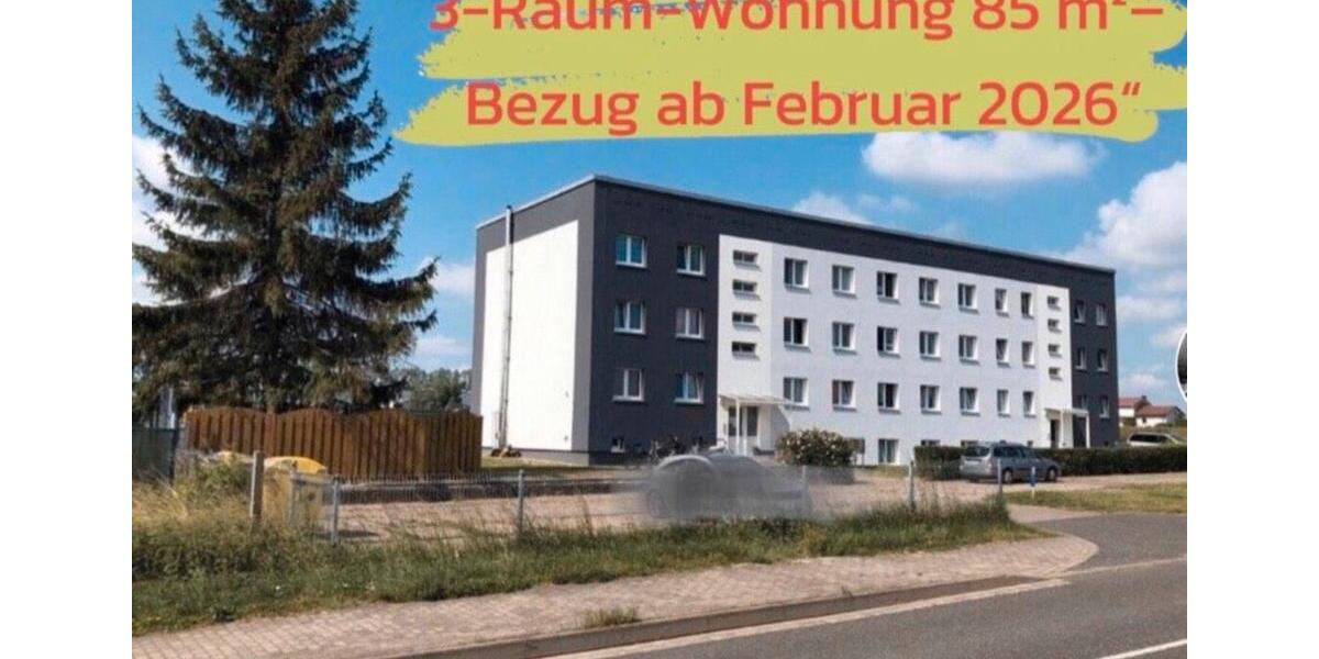 Helle 3-Raum-Whg (85 m²) 2.OG in Friedland –Bezug ab Februar 2026 3 zimmer