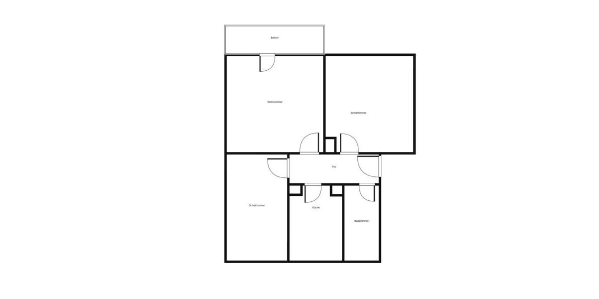 Perfekt für Sie – 3-Zimmer mit 61 qm und Balkon 3 zimmer