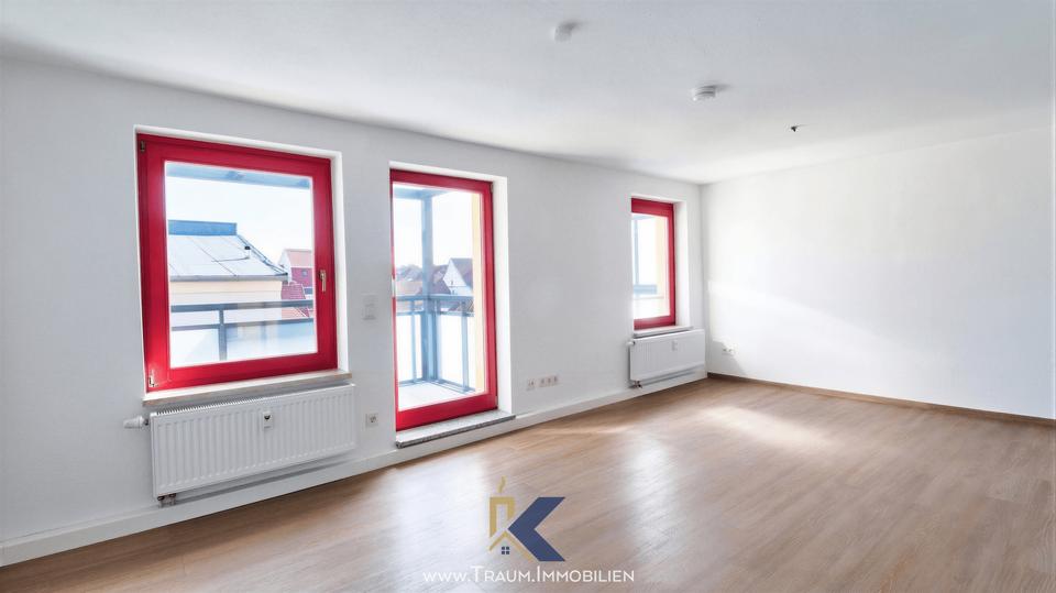 Etagenwohnung Mühlhausen (Thüringen) - 2 Zimmer, 60 m&sup2;, 391&euro; | Angebot:26283615