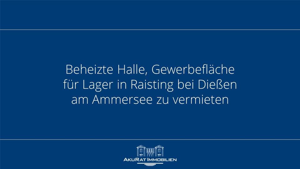 Gewerbeobjekt Dießen am Ammersee - 485&euro; | Angebot:18092673
