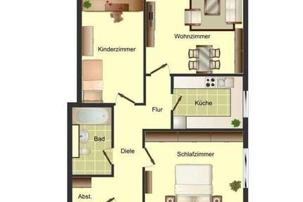 Wohnung zum Mieten in Köln 816 € 75.66 m²