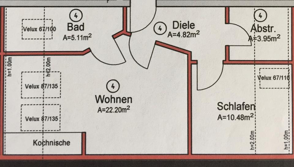 Dachgeschoßwohnung in 49434 Neuenkirchen-Vörden