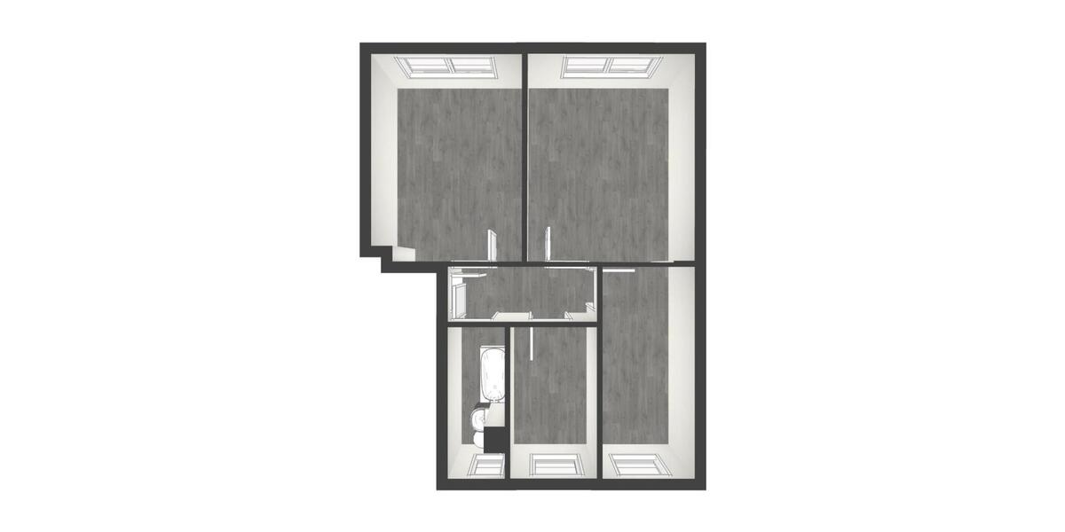 Erdgeschoßwohnung Gröningen - 3 Zimmer, 56 m&sup2;, 399&euro; | Angebot:22266162