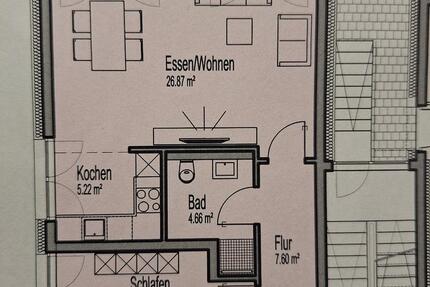 Ab 01.04.: Helle 2-Zi-Whg m. Westterrasse & E-Stellplätzen 2 zimmer