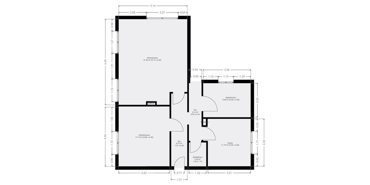 Etagenwohnung Delligsen - 2 Zimmer, 82 m&sup2;, 710&euro; | Angebot:25642845