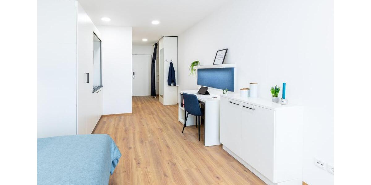 DONAU SIDE: Modernes STUDENTEN Apartment mit Fitnessstudio & Co-Working 1 zimmer