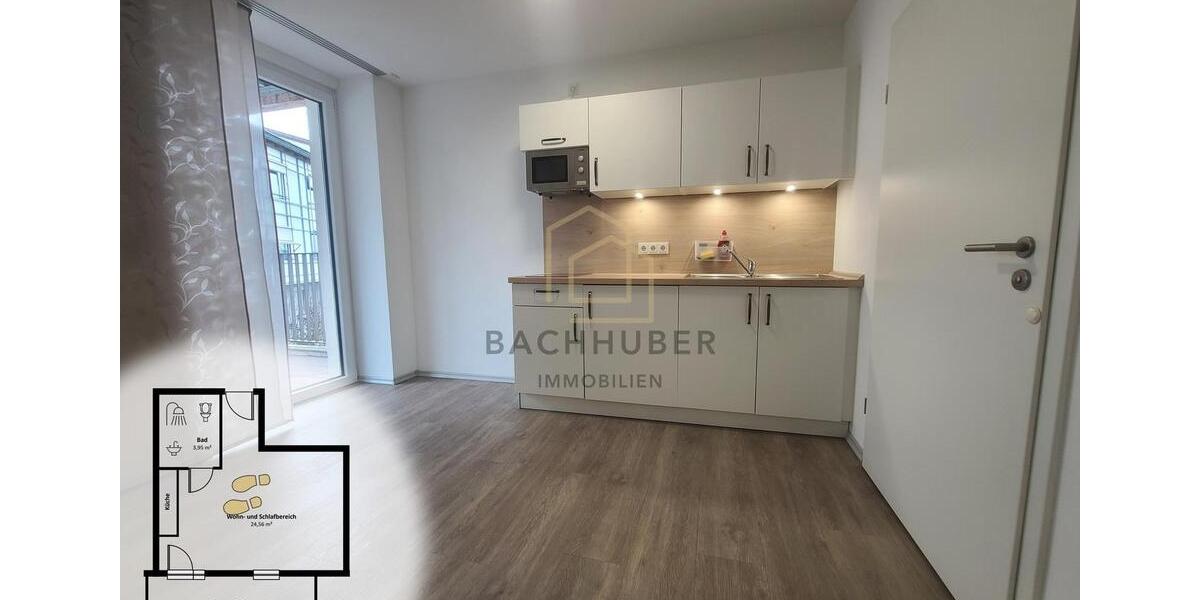 Etagenwohnung Nabburg - 1 Zimmer, 30 m&sup2;, 465&euro; | Angebot:23908253