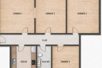 Wohnung Oldenburg in Holstein - 4 Zimmer, 80 m&sup2;, 990&euro; | Angebot:26461743