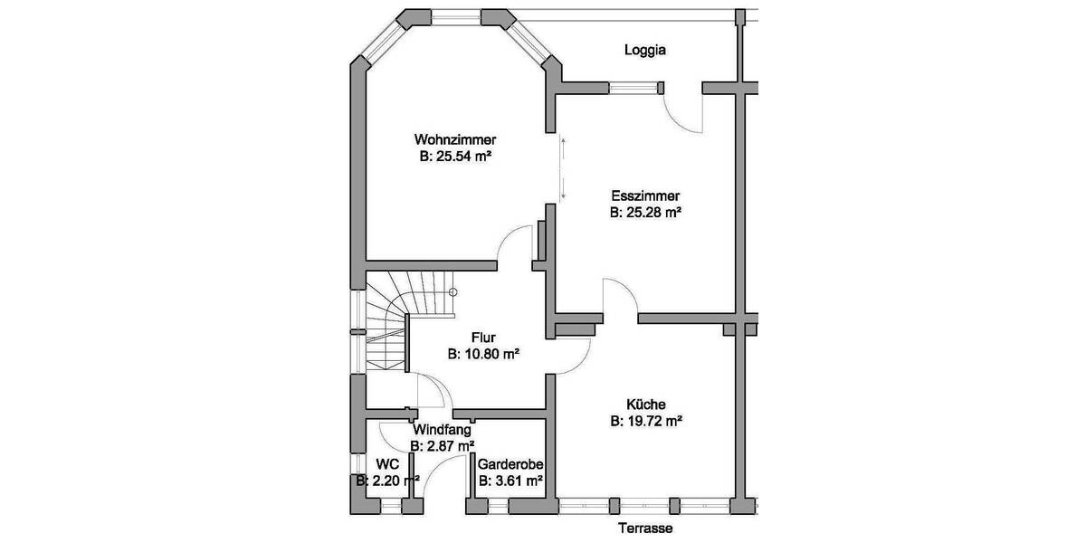 Doppelhaushälfte Bad Orb - 7 Zimmer, 250 m&sup2;, 1.900&euro; | Angebot:24775746