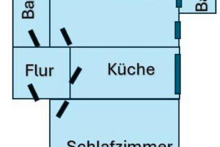 Wohnung Gronau (Westfahlen) - 2 Zimmer, 60 m&sup2;, 600&euro; | Angebot:26561765