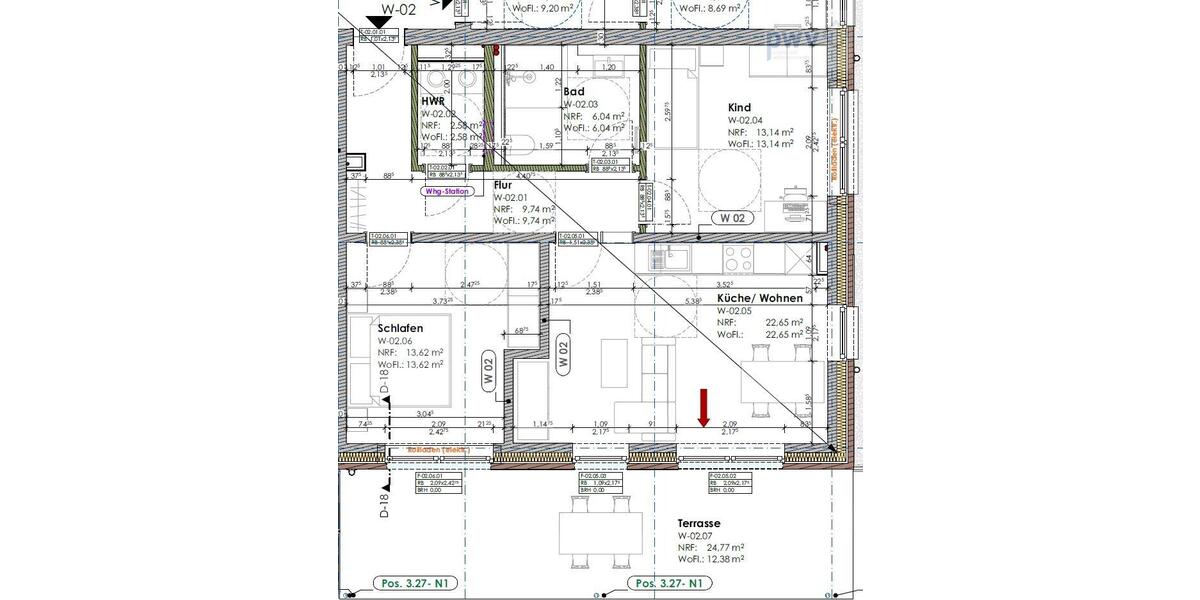 Moderne 3-Zimmer Erdgeschosswohnung mit Garten -NEUBAU- 3 zimmer