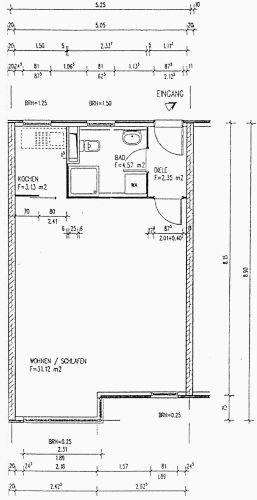 Erdgeschoßwohnung Leipzig Südost - 1 Zimmer, 41 m&sup2;, 400&euro; | Angebot:26020689