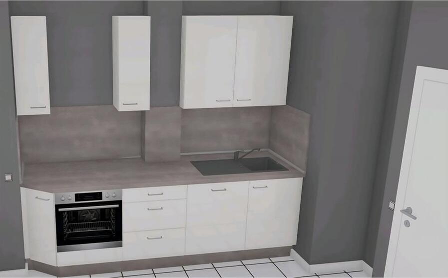 Moderne 3-Zimmer-Wohnung mit großer Dachterrasse – kernsaniert